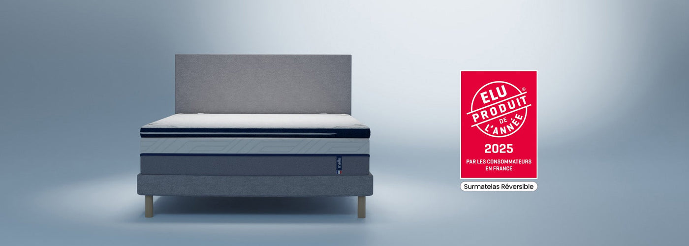 Notre surmatelas Réversible élu produit de l’année 2025 !