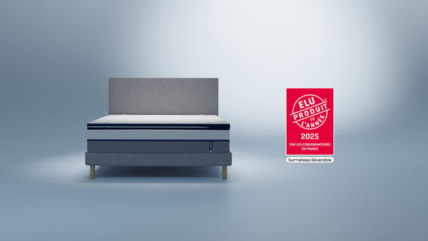 Notre surmatelas Réversible élu produit de l’année 2025 !