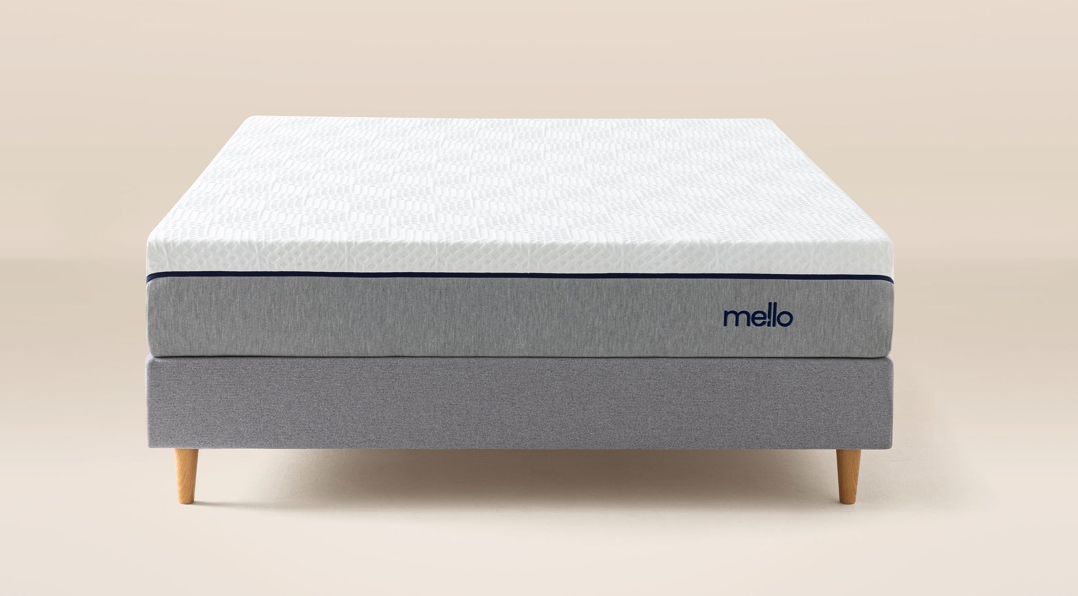 Sommier tapissier gris