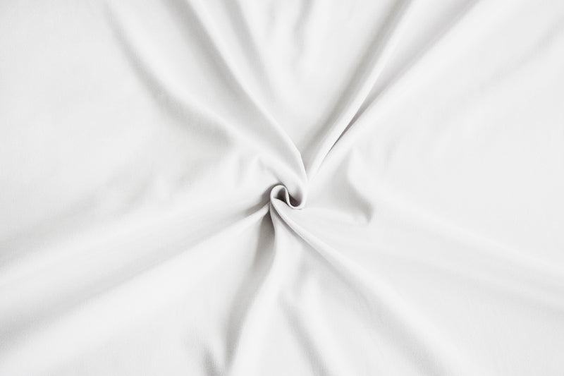 Drap-housse en jersey supérieur 140 x 200 cm Blanc